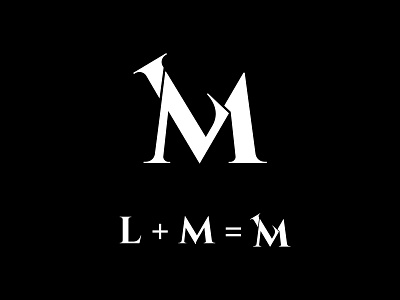 LM Letter Logo/ Letter Logo Design