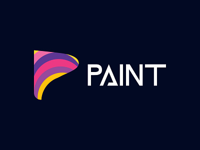 P Letter Logo/ Painting Logo