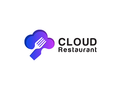 Cloud Restaurant Logo/ Restaurant Logo Design