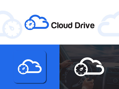 Cloud Drive Logo Mark