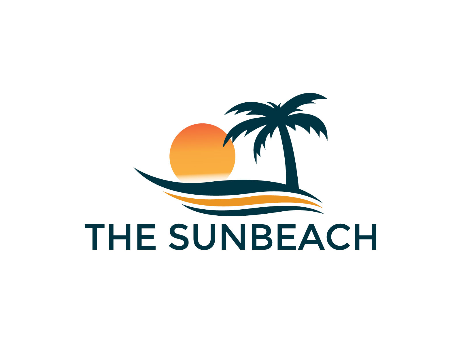 The Sunbeach Logo Mark by Mohasin Alam on Dribbble