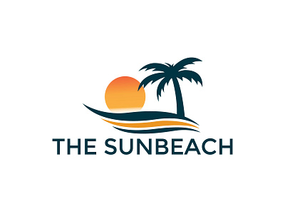 The Sunbeach Logo Mark 3d agency logo beach beach logo brand logo branding creative logo graphic design illustration letter logo logo logo design logomark marketing logo modern logo sunbeach logo the sunbeach tour logo travelling logo ui