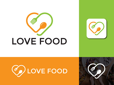Love Food Logo Mark