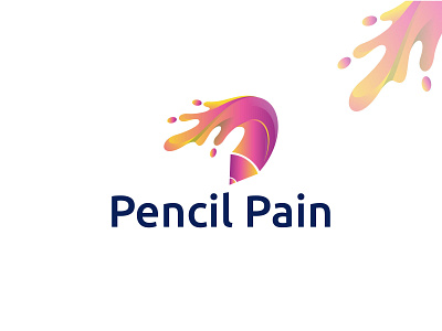 Pencil Paint Logo Mark