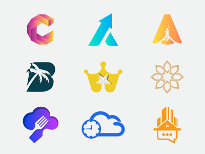 Logos Mark app icon brand identity brand mark branding clean design creative logo design ecommerce gradient logo graphic design hire logo designer illustration interaction design logo logo design logo designer logo mark logos minimalist logo modern