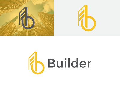 Builder Logo/ B Letter logo mark