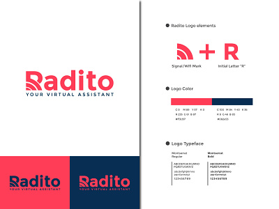 Radito Logo Mark 3d logo app logo branding color logo creative logo design e commerce logo flat iconic logo identity logo logo logo design logomaker logos modern logo r letter logo radito logo start up logo tech logo technology logo