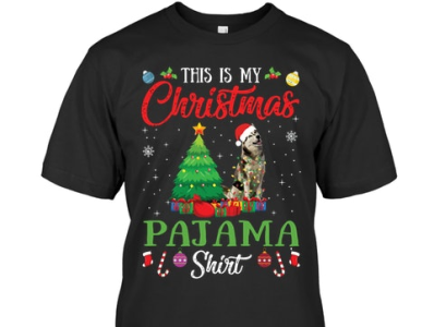 Christmas Pajama Shirt Siberian Husky T-Shirt website link 👇