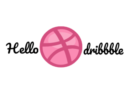 Hello Dribbble! design illustration