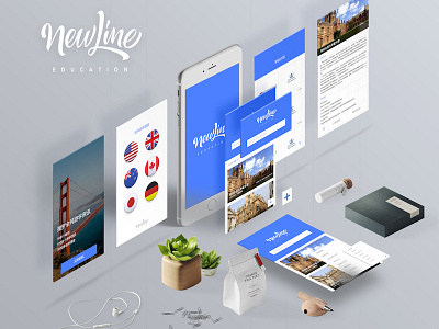 Newline Education webapp