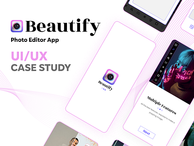 Beautify Mobile Application app branding design typography ui ux