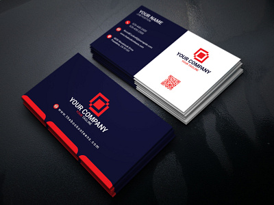 Business Card Design branding business card design corporate design id card design id card mockup photoshop