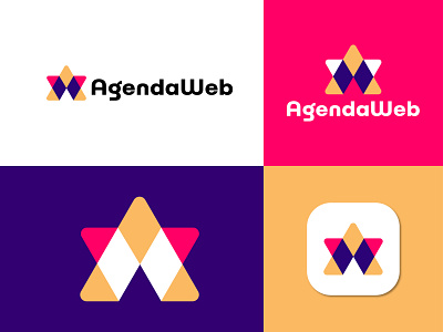 Agendaweb logo design