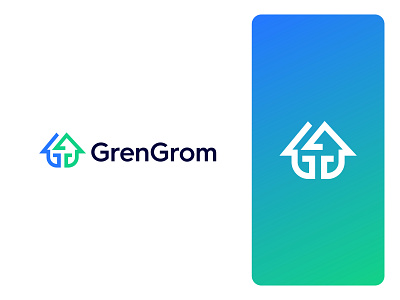 GrenGrom Logo Design