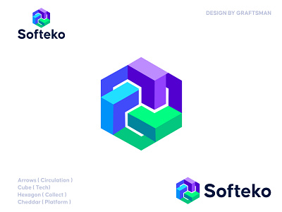 Isometric / 3D / Cubes - Logo Design