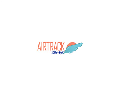 Airtrack design illustration logo vector