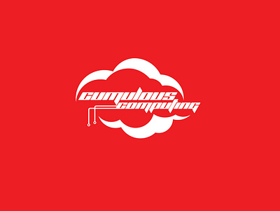 Cumulous design illustration logo vector