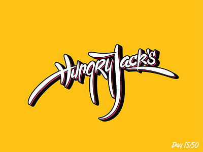 Hungry Jack's design illustration logo vector