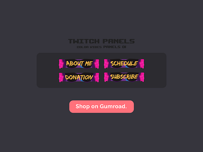 Positive KDA League Colorful Twitch Panels acnh twitch design animalcrossing design branding for streamers cute blossom badges cute twitch badges cute twitch design cute twitch designs design for streamers epic stream packages esports twitch designs evil twitch overlay friends stream package spirit blossom legends