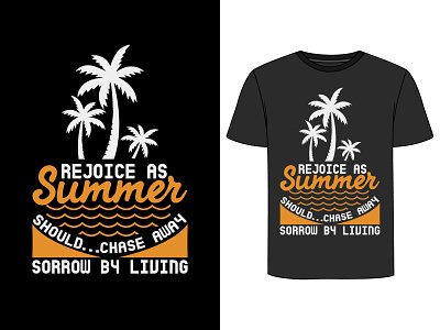 Summer T-Shirt design graphic design illustration t shirt typography