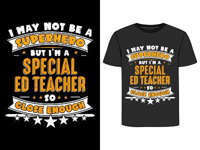 Teachers Day T-Shirt design graphic design illustration retro t shirt typography