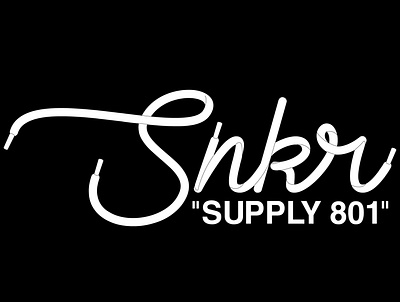 SNKR Supply 801 Logo branding design jordan logo sneakerhead sneakers typography