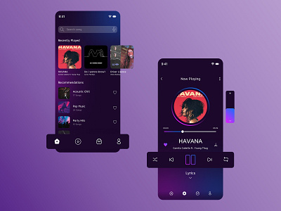 Music App Design