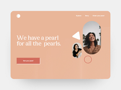 Pearl app branding design ui ux