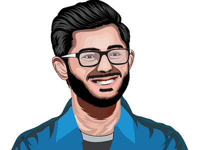 Vector Portrait #CarryMinati