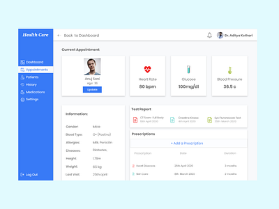 Doctor Dashboard