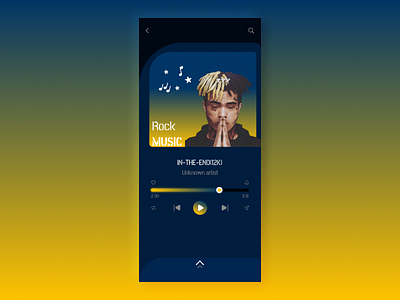 Music Player App dailyui dailyui uidesign uxui design ui ux uxdesign