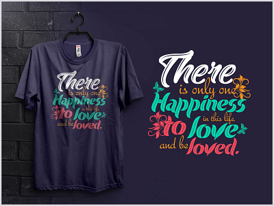 Love Typography T-Shirt Design 3d animation branding design graphic design logo love typography t shirt design motion graphics t sirt typography ui white