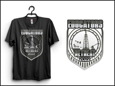 Oil and Gas Industry T-shirt Design