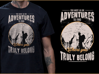 OUTDOOR ADVENTURE T SHIRT DESIGN