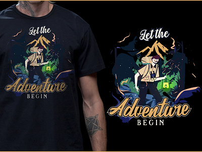 TRAVEL, ADVENTURE, AND OUTDOOR T-SHIRT DESIGN