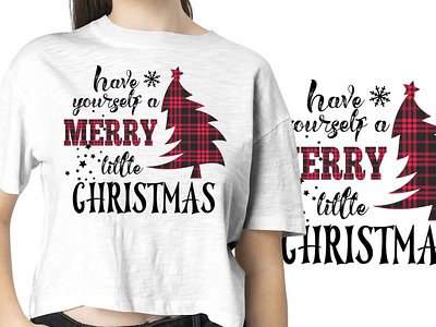 Merry Christmas T-shirt design