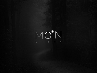 Moon light creative logo moon moon light moon light art moon logo