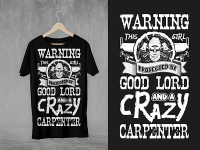 Carpenter T shirt Design