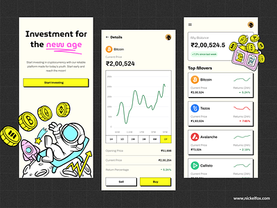 Crypto Investing Mobile App