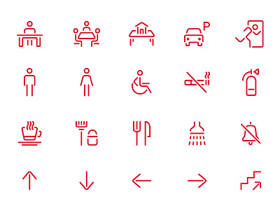 Wayfinding Icons for Chosen Group