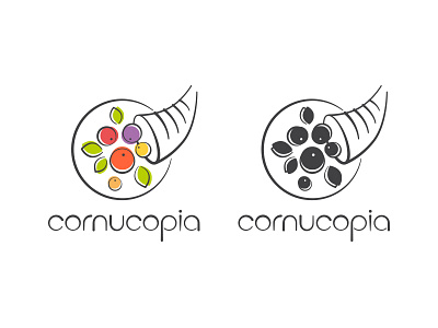 Cornucopia Snack Logo Design