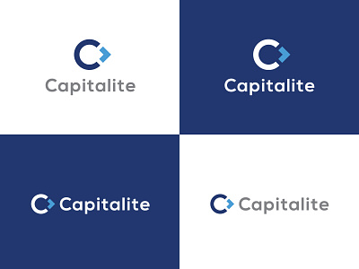 Capitalite Logo finance logo simple tech