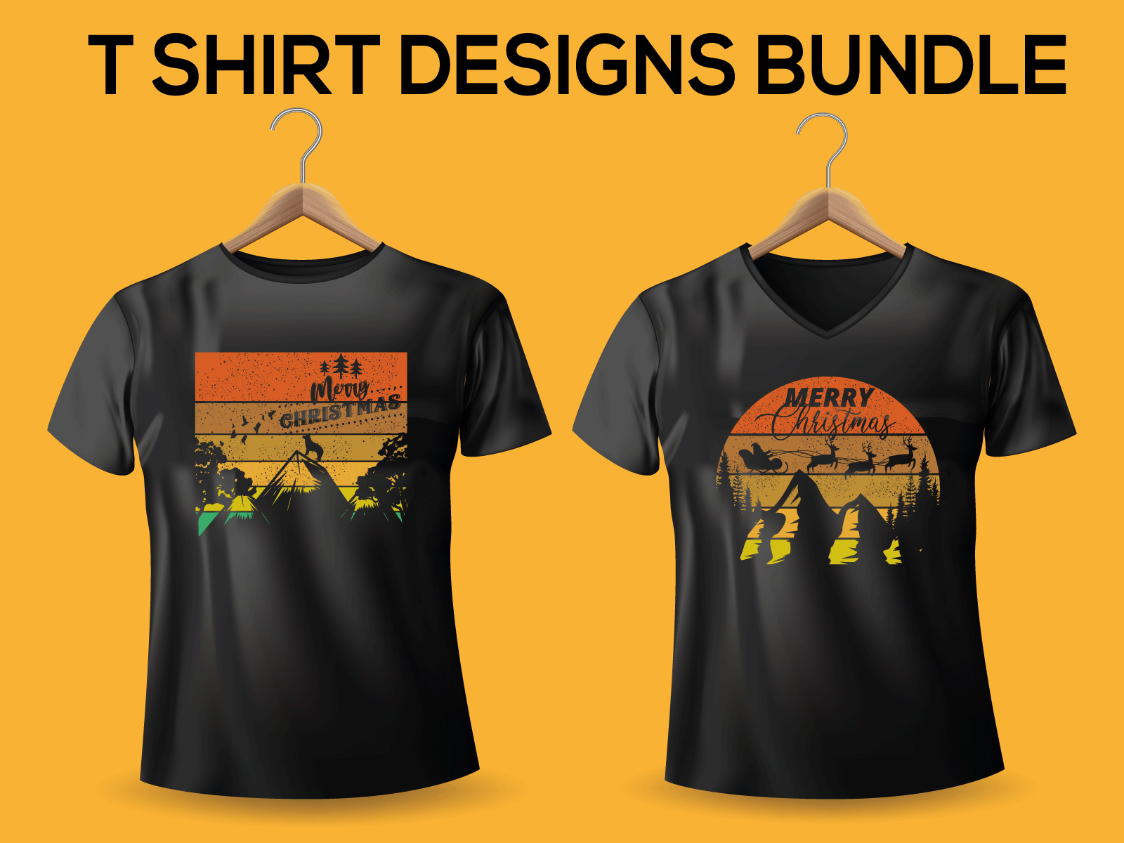 Bundal T shirt for Print Ready animation branding christmas design dog illustration minimal things typography vector