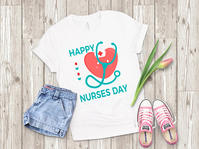 Nurse T shirt Bundle animation branding christmas design illustration logo minimal things tshirt typography