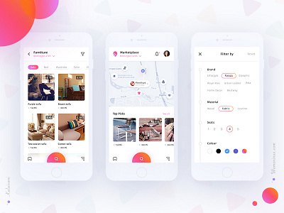 Marketplace by Kalaivani on Dribbble