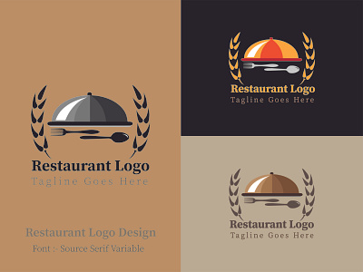 Restaurant logo design brand logo branding design food logo food rastaurant illustration logo design restaurant restaurant logo retro vector
