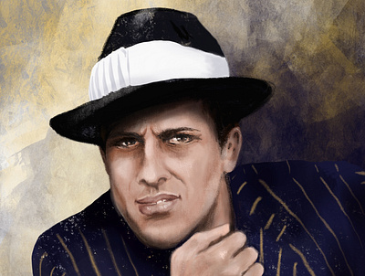 Adriano celentano digital illustration digital portrait drawing illustration portrait portrait illustration