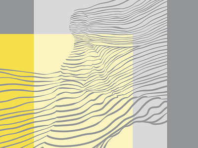 Flying band fashion grey illustration illustrator pantone pantone 2021 women yellow
