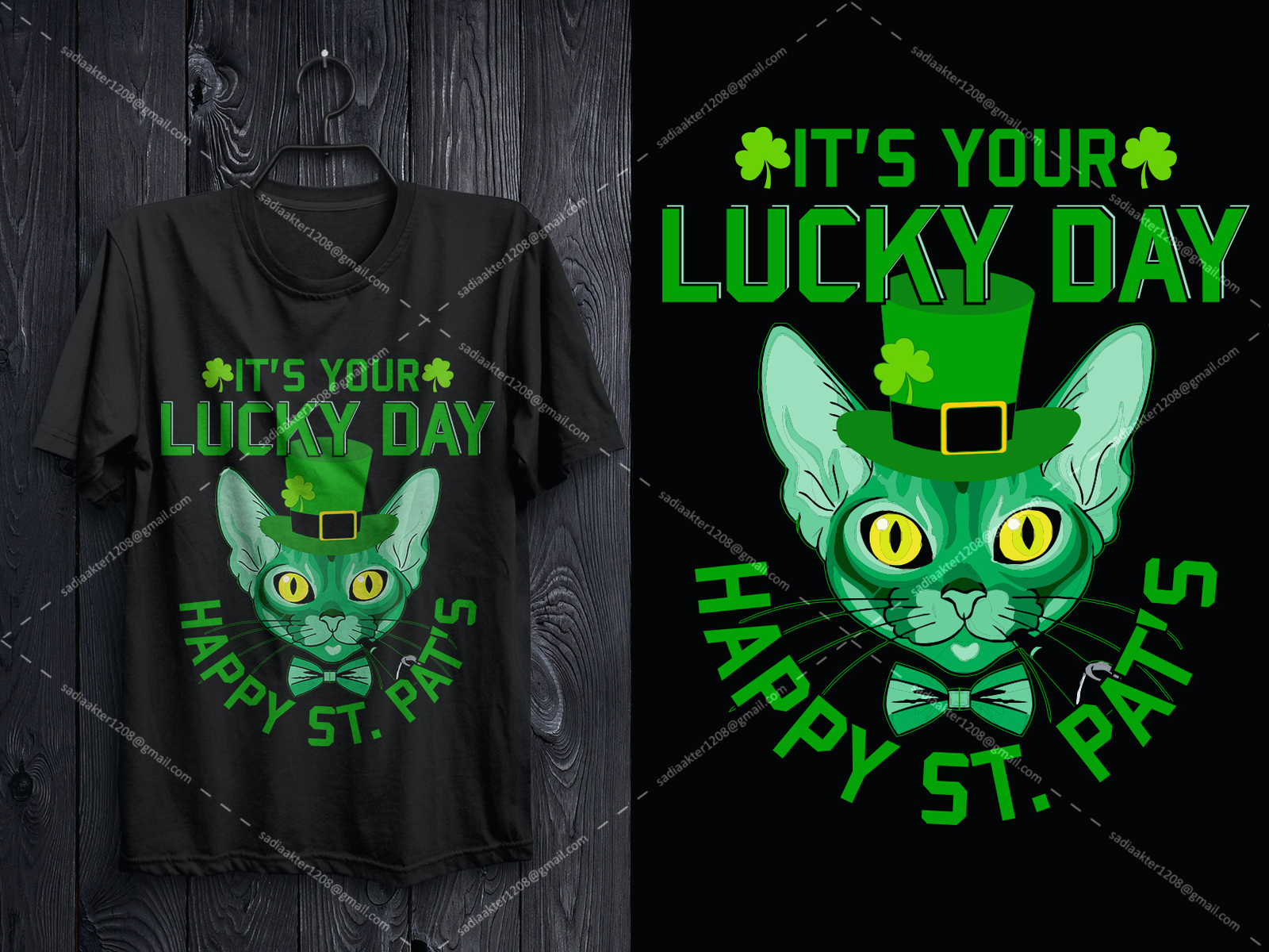 St. Patrick's Day T-shirt Design by sadia2209 on Dribbble