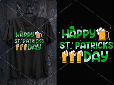 St. Patrick's Day T-shirt Design amazon t shirts design bulk day design fashion leprechaun shamrock st. patricks day stpattys tee tshirt typography vector